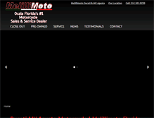 Tablet Screenshot of melillimoto.com